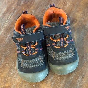 OshKosh B'gosh Kids Sneakers - Gray and Orange Sevvy